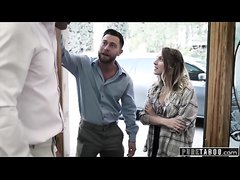 PURE TABOO Cadence Tricked Into Revenge 3Some with Strangers!